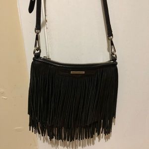 Rebecca Minkoff Finn Fringe Leather Crossbody Bag